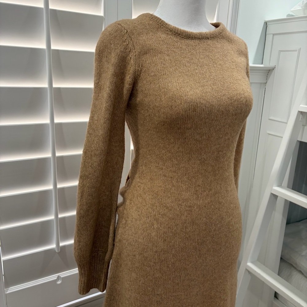 Tie Back Sweater Dress - Picture 3 of 7